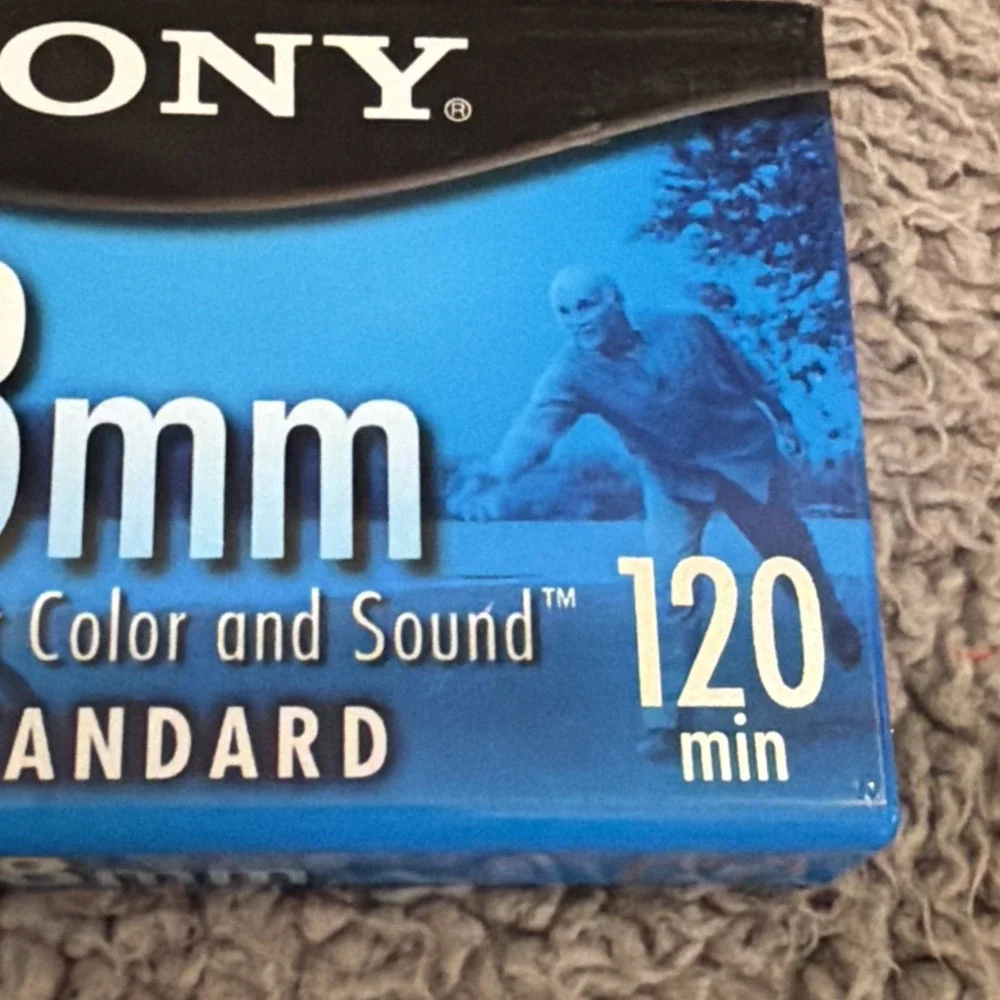 SEALED Sony 8mm Video Camcorder Cassette Tape 120 Minute MP Standard